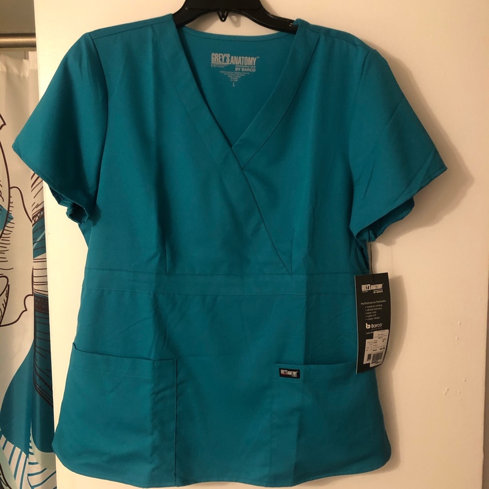 Greys Anatomy Scrub Top